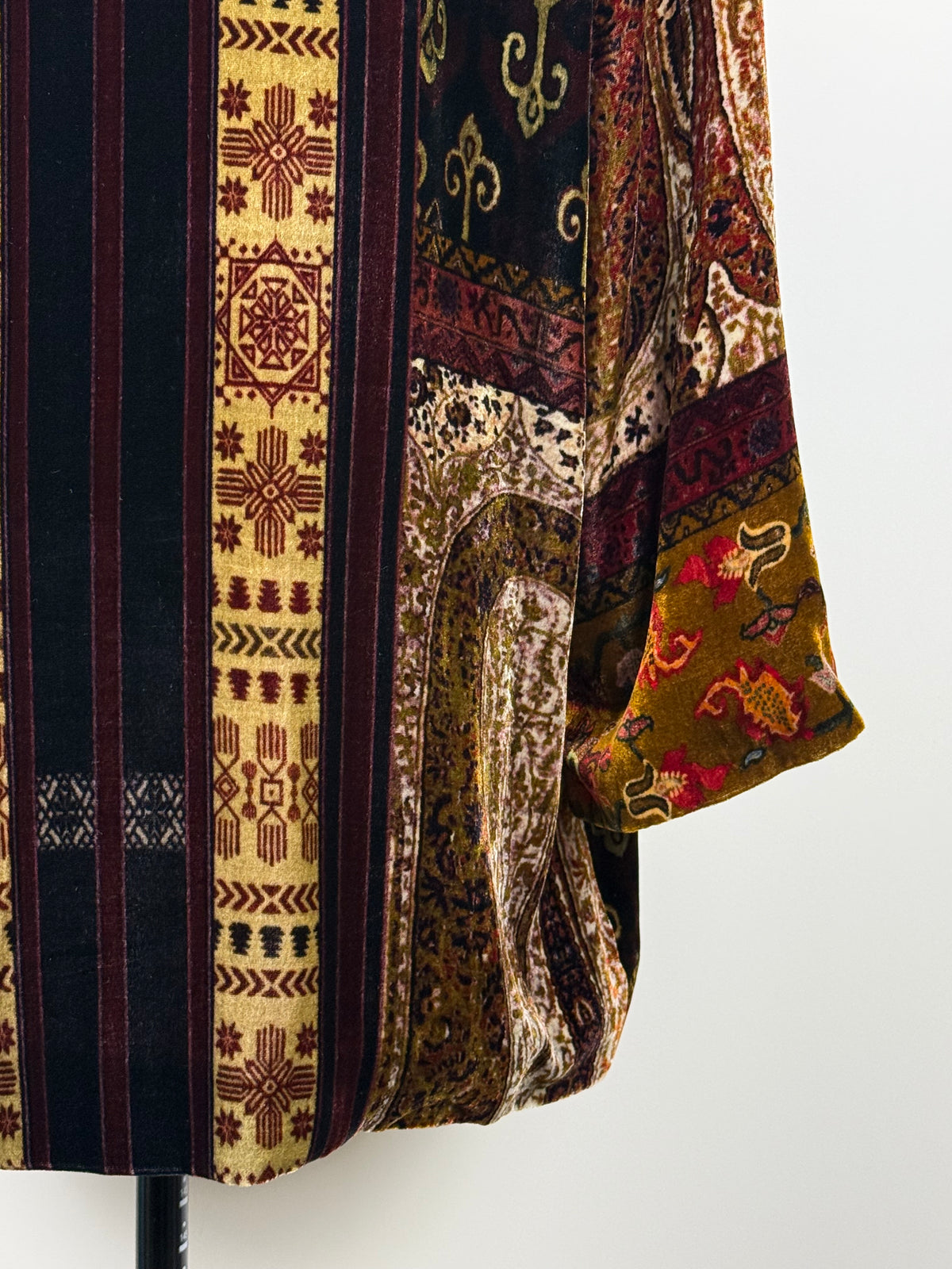 Etro Velvet Jacket Dark Multi