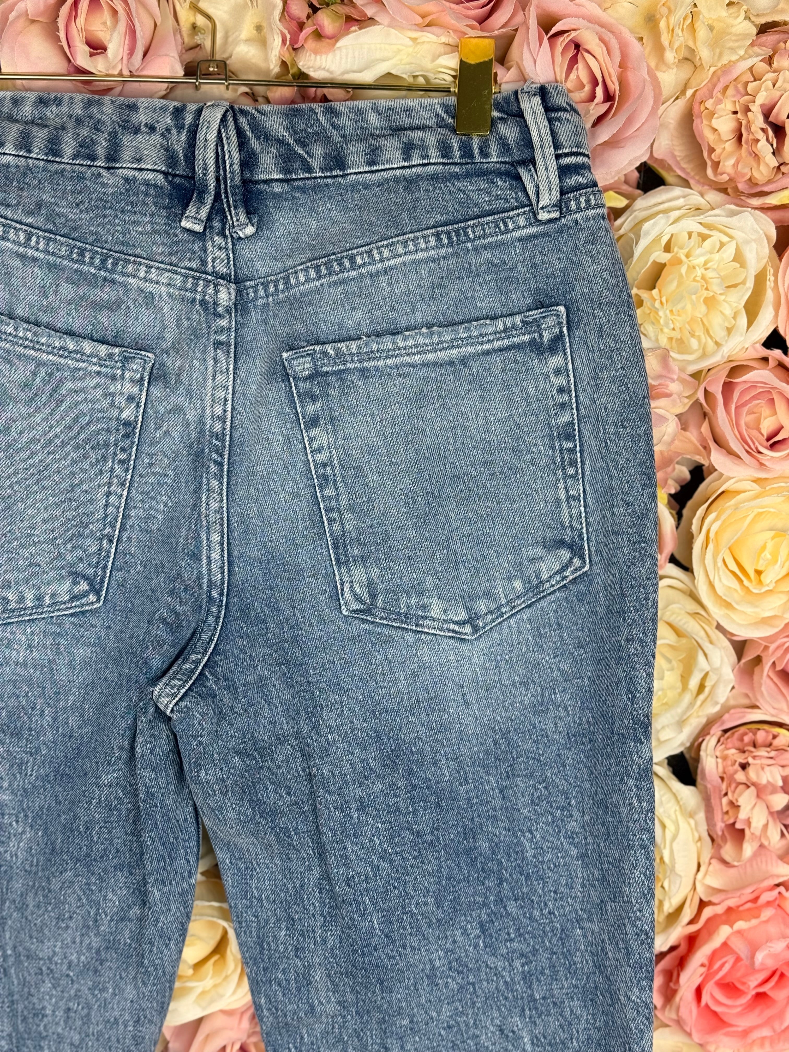 Good American "Good Classic" Indigo Sz. 2/26
