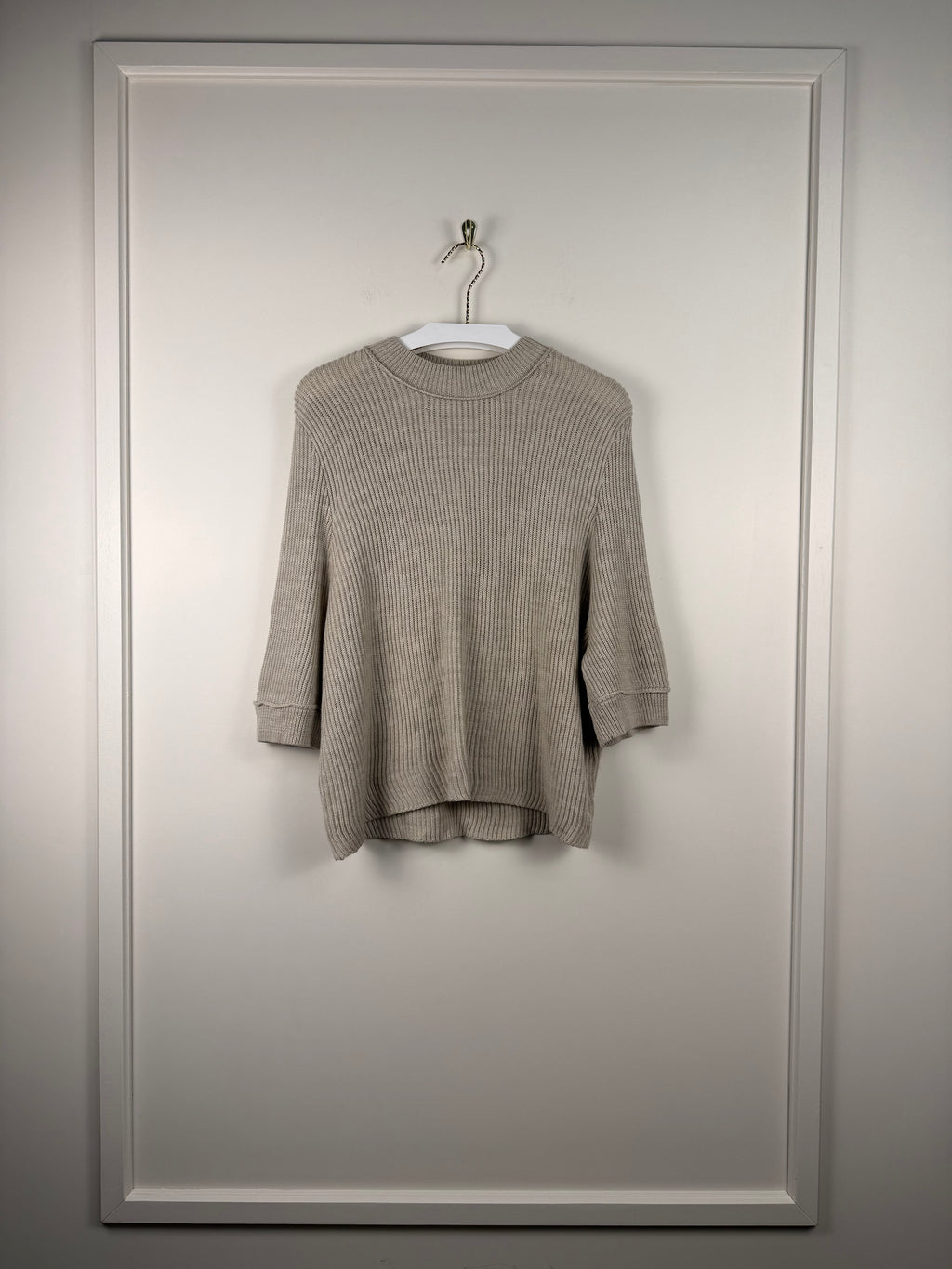 Steffen Schraut Pullover aus Merinowolle – Beige – Gr. 36 DE
