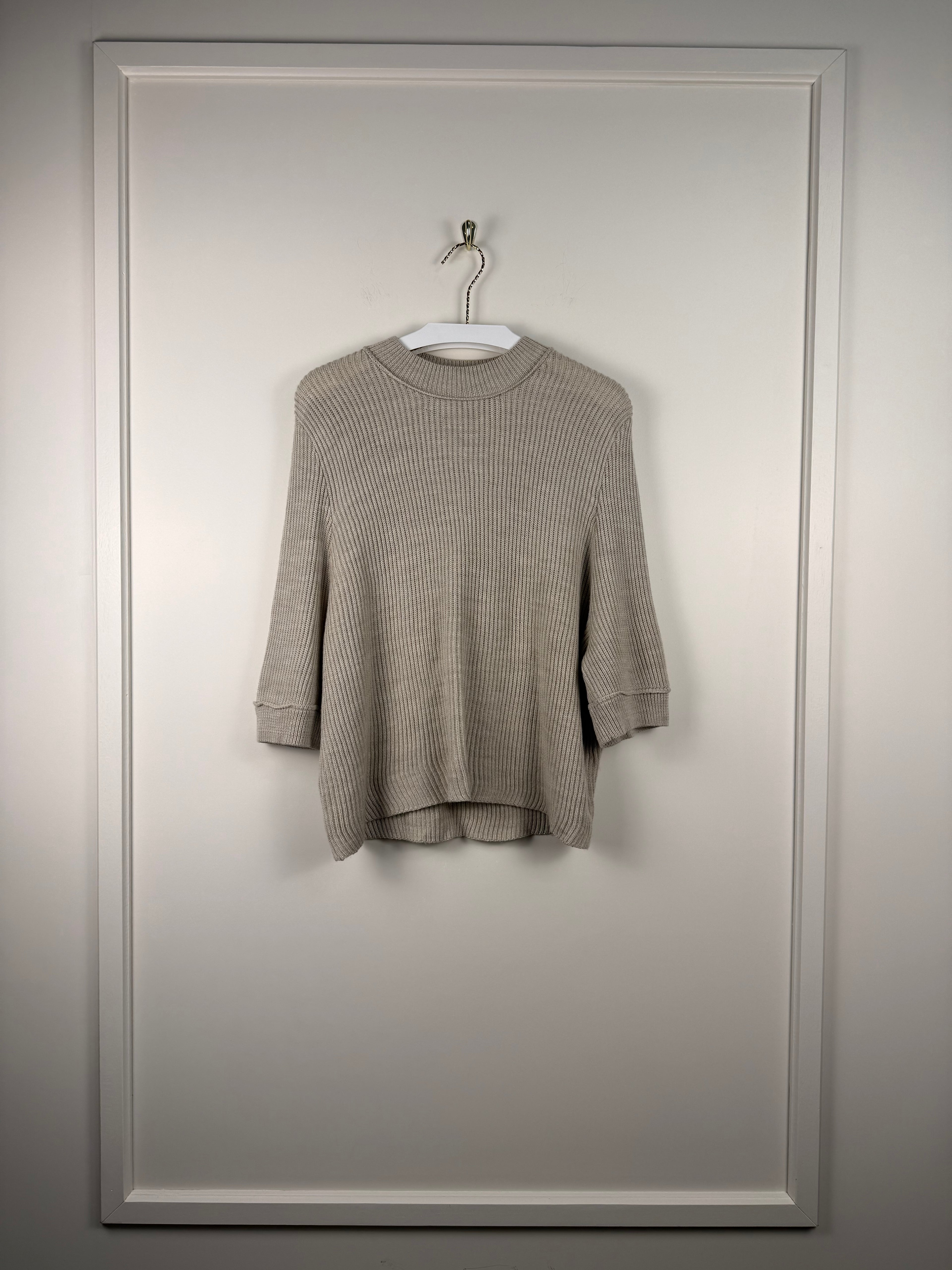 Steffen Schraut Pullover aus Merinowolle – Beige – Gr. 36 DE