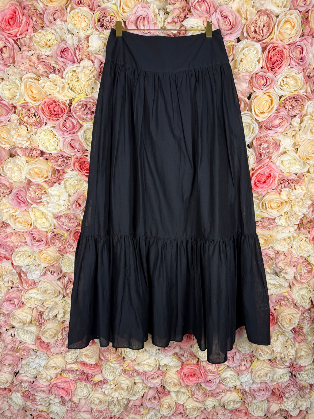 Brooks Brothers Cotton Skirt Black Sz. S