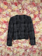 Chanel 22A Tweed Jacket Grey Sz. 38 DE (40 FR)