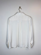 Chanel Silk Blouse Cream Sz. 42 DE (44 FR)