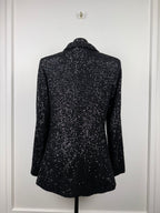 Le Twins Pailletten-Blazer – Schwarz – Gr. 34 DE (38 IT)