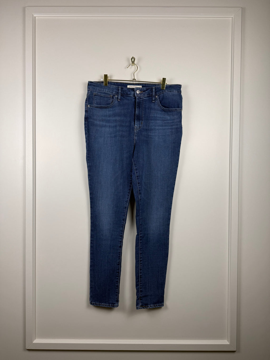 Levi's 721 High Rise Skinny Jeans Blue Sz. 32