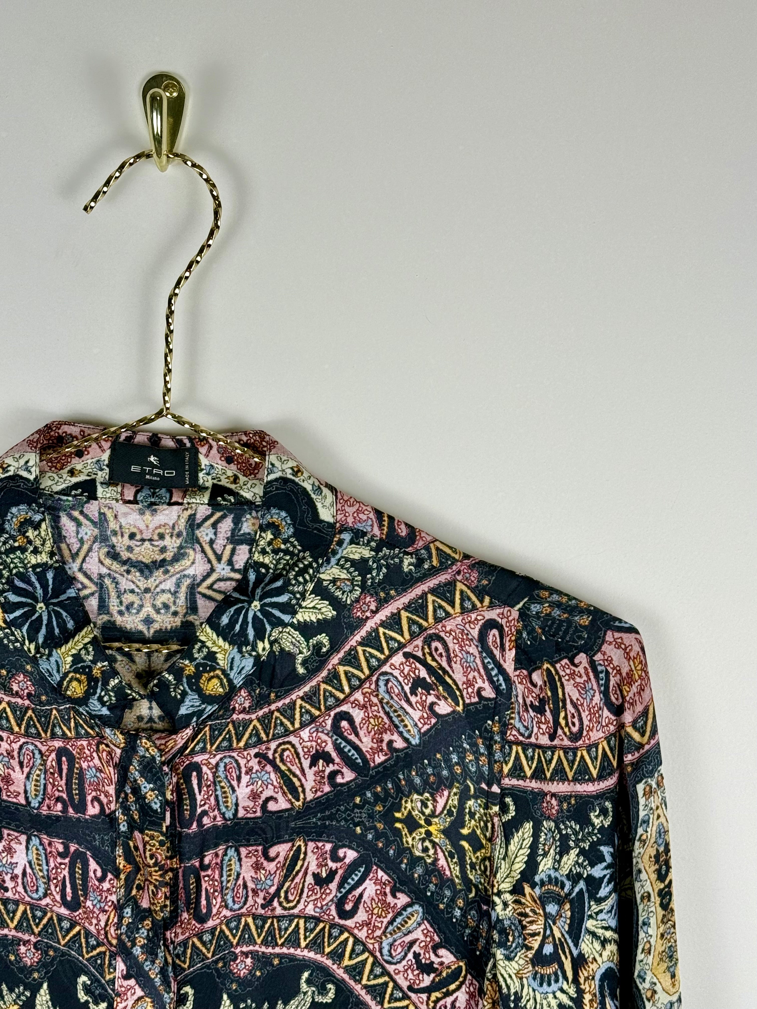 Etro Blouse Multi Sz. 42 DE (46 IT)