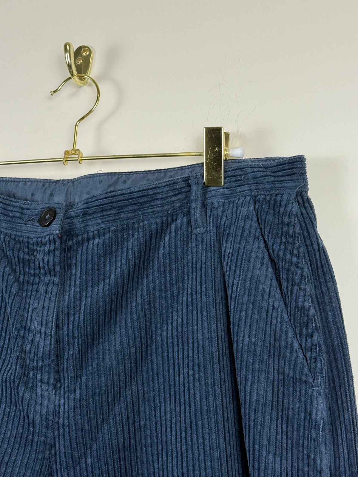 Massimo Alba Cordhose – Blau – Gr. 42 DE (46 IT)