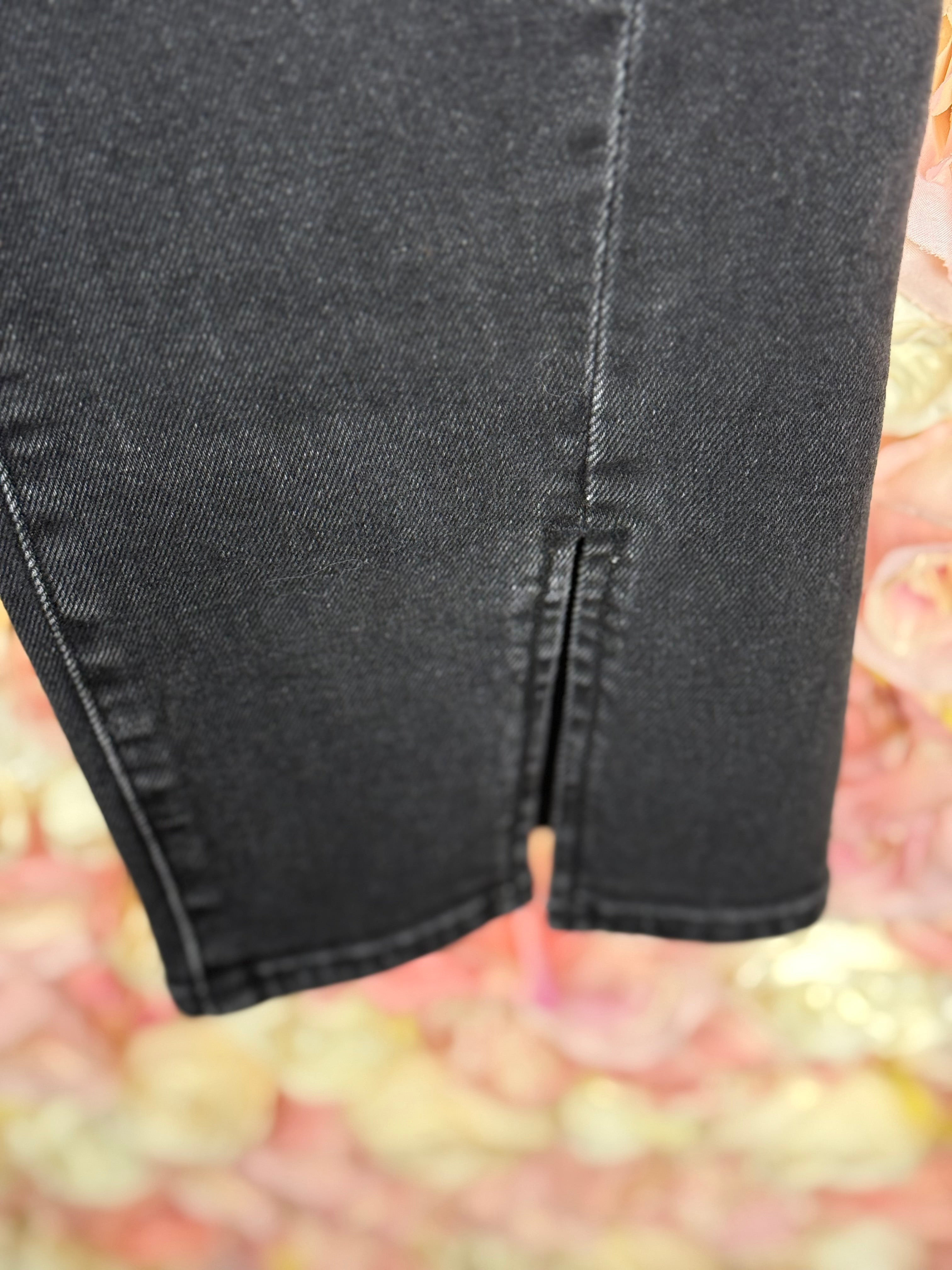 Chanel 21P Cotton Jeans Dark Grey Sz. 46 DE (48 FR)