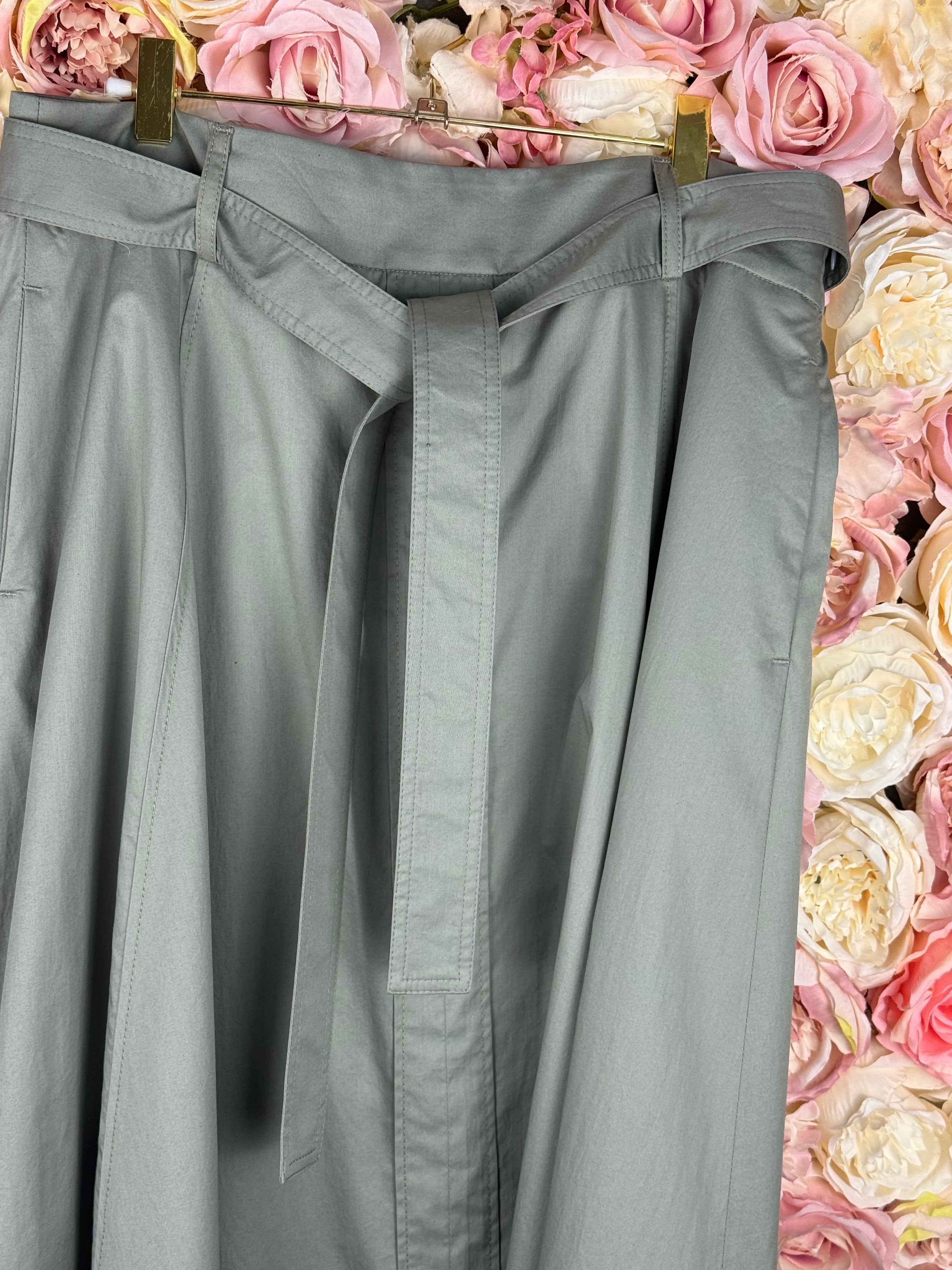 Peserico Skirt Olive Green Sz. 44 DE (48 IT)
