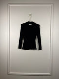 Sandro Langarm-Top – Schwarz – Gr. 0 (XS)
