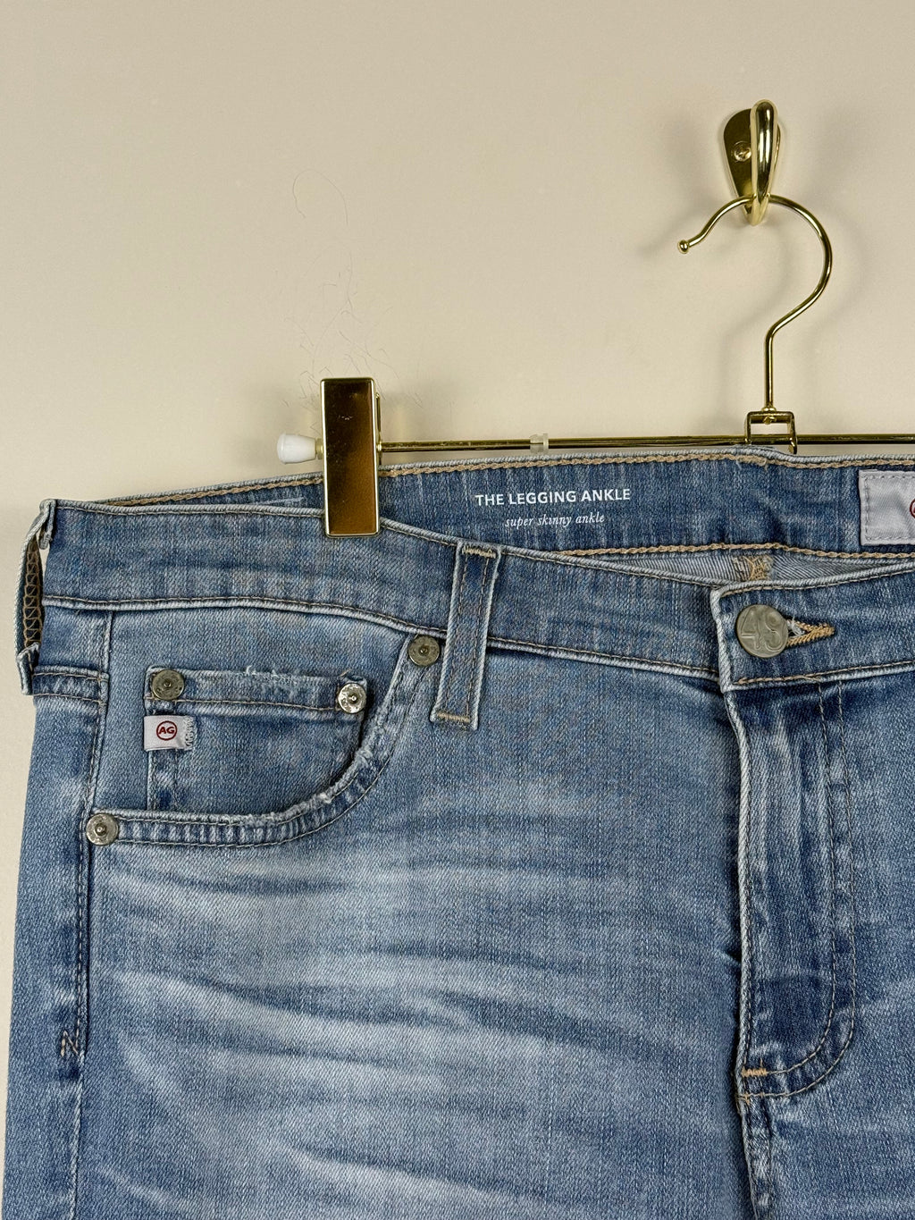 Adriano Goldschmied Jeans "The Legging Ankle" Light Blue Sz. 32