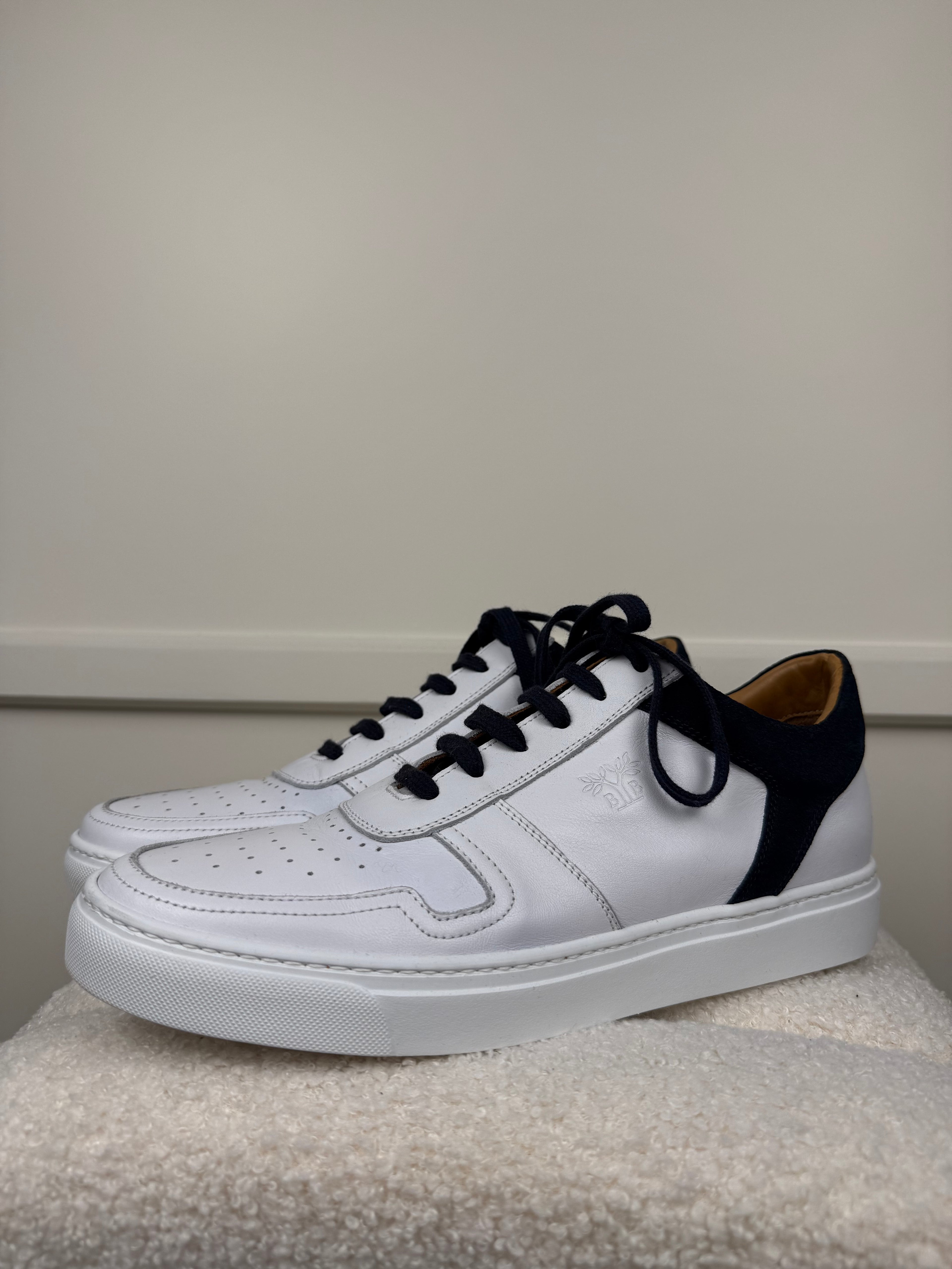 Benci Brothers Sneakers White Dark Blue Sz. Estm. 39 EU