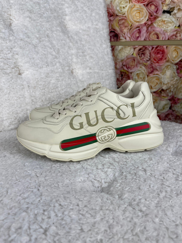 Gucci Sneakers Ivory Sz. 37.5 EU