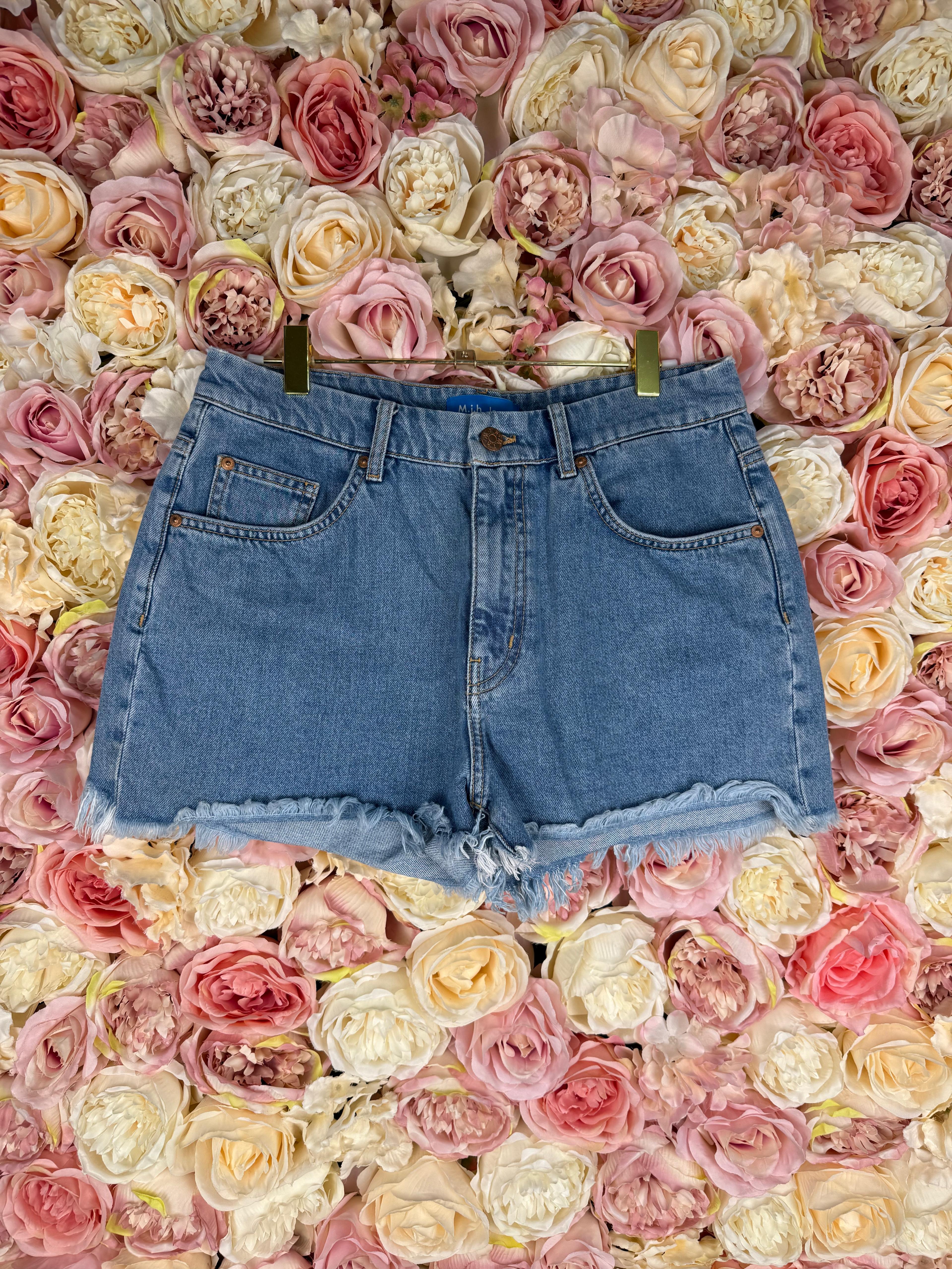 Mih Jeans Shorts Light Blue