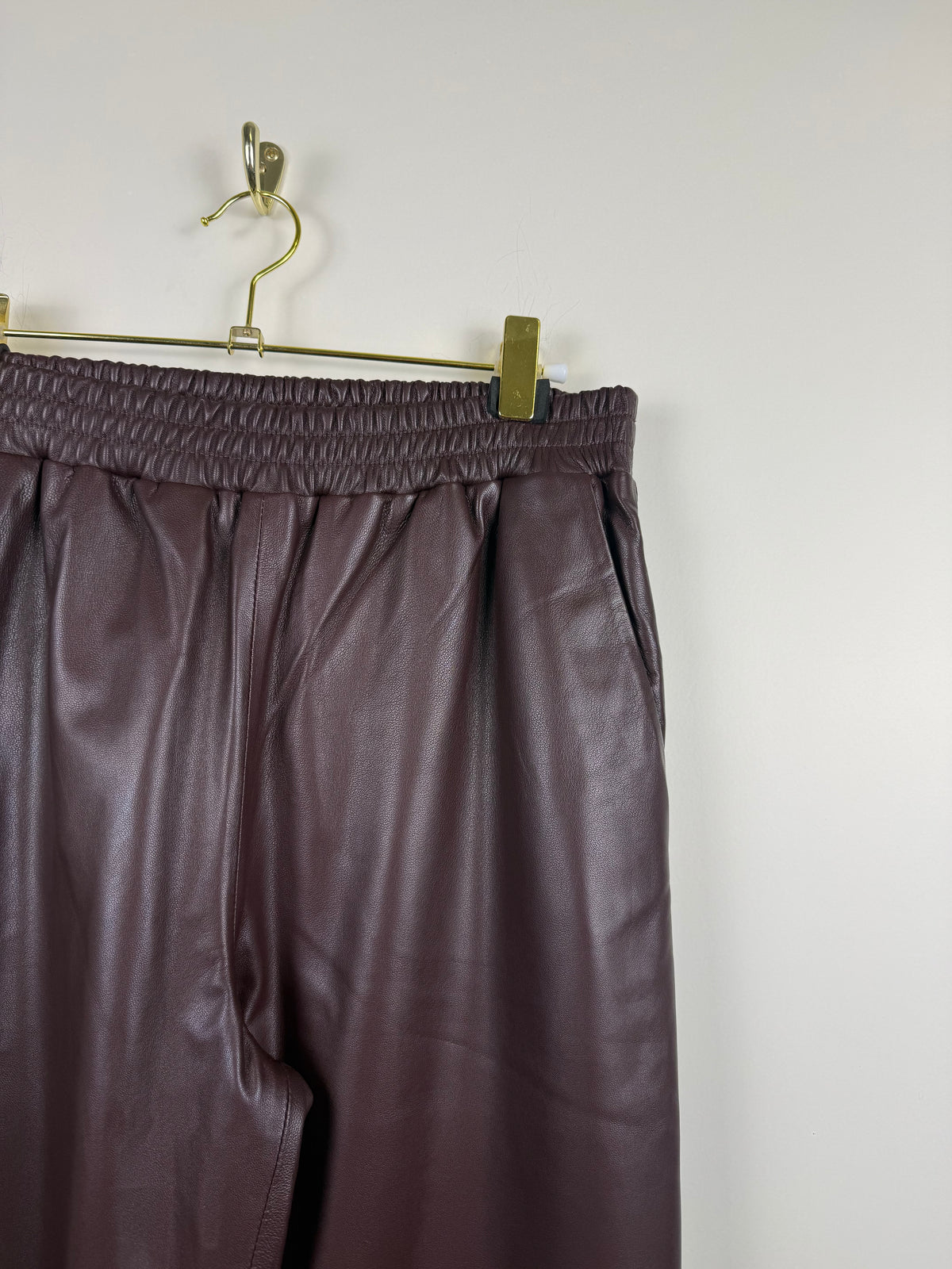 Hemisphere Lammlederhose – Bordeaux – Gr. 40 DE