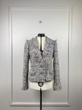 Chanel Vintage Tweed Blazer – Mehrfarbig – Gr. 36 DE (38 FR)