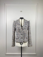Chanel Vintage Tweed Blazer – Mehrfarbig – Gr. 36 DE (38 FR)