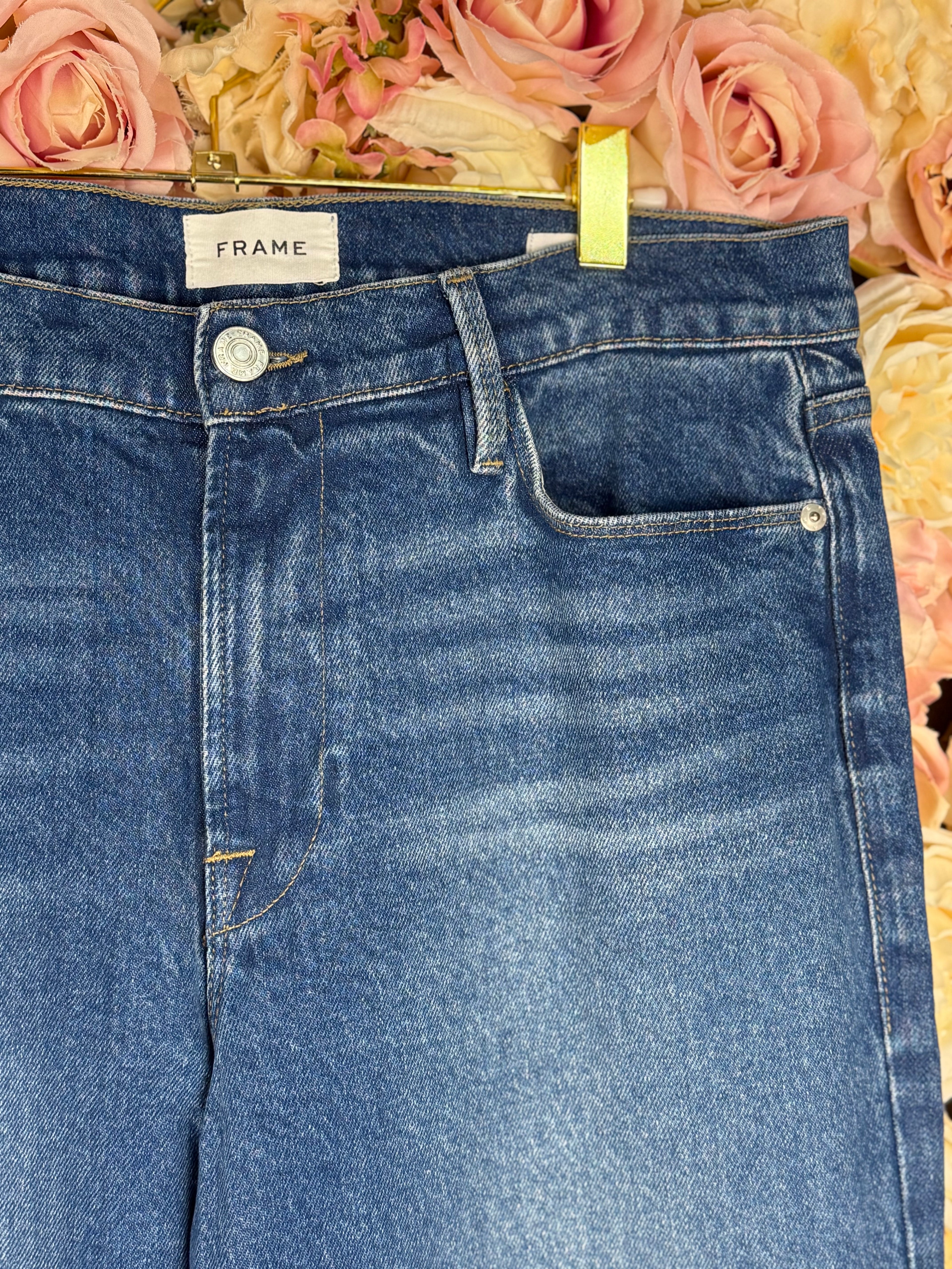 Frame Jeans "Le High Flare" Blue Sz. 32