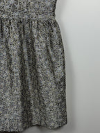 Blugirl Blumarine Kleid mit Schmucksteinen – Silber – Gr. 38 DE