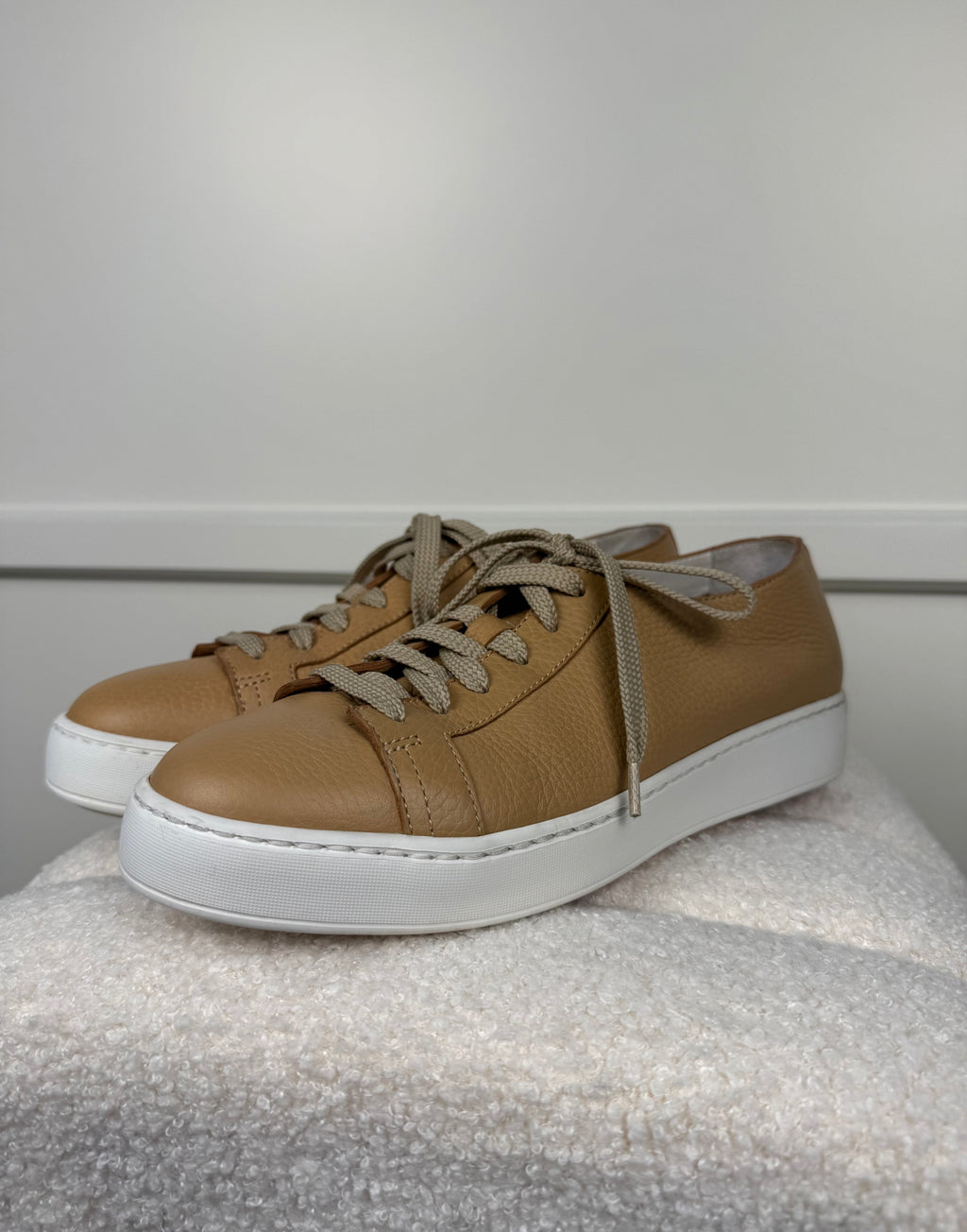 Santoni Leder Sneakers – Verschiedene Farben – Gr. 39