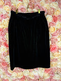 Yves Saint Laurent Velvet Skirt