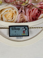 Gucci x Disney Mickey Mouse T-Shirt Cream Multi Sz. XS
