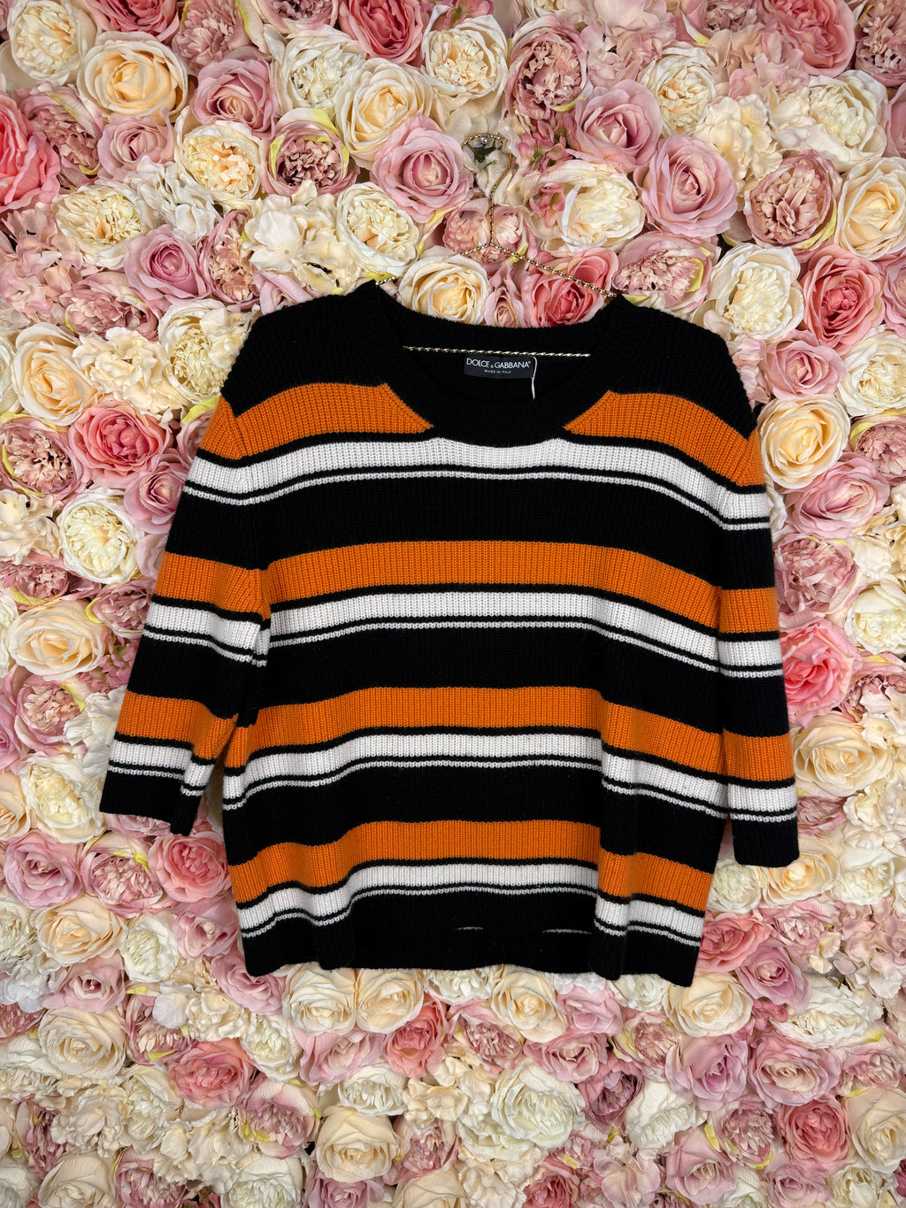 Dolce &amp; Gabbana Cashmere Sweater Striped