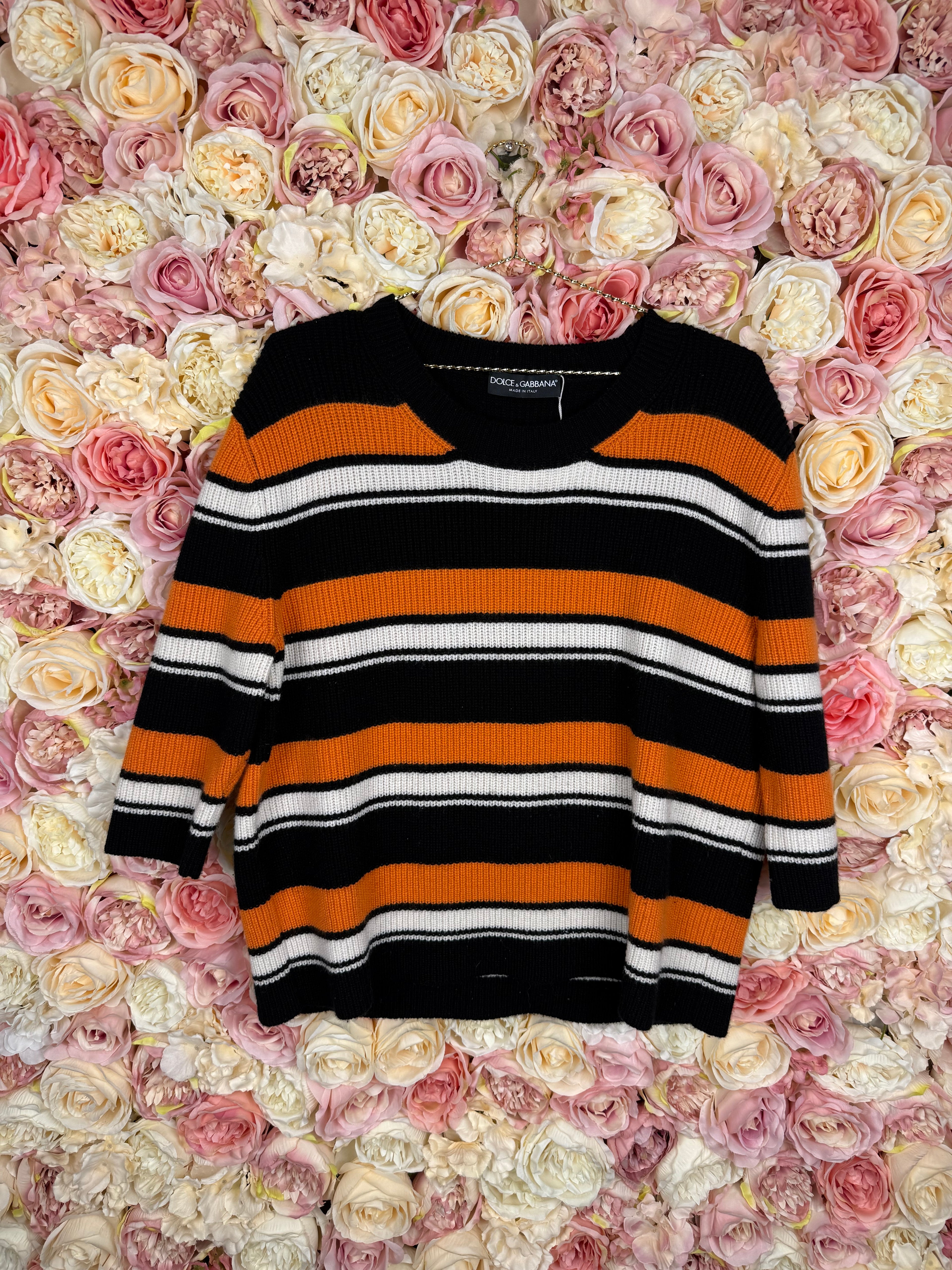 Dolce &amp; Gabbana Cashmere Sweater Striped