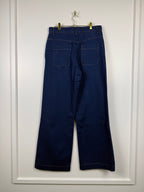 Sandro Jeans mit weitem Bein – Blau – Gr. 40 DE (42 FR)