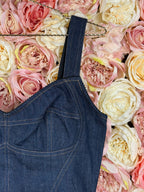 Dolce & Gabbana Denim Top Dark Blue Sz. 40 DE (44 IT)