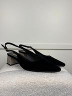 Lodi Velvet Slingbacks Black Sz. 39 EU