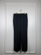 Max Mara Classic Wool Pants Black Sz. 44 DE