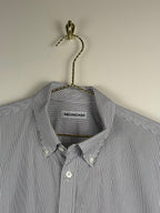 Balenciaga Oversized Striped Shirt Black White Sz. 36 DE (38 FR)