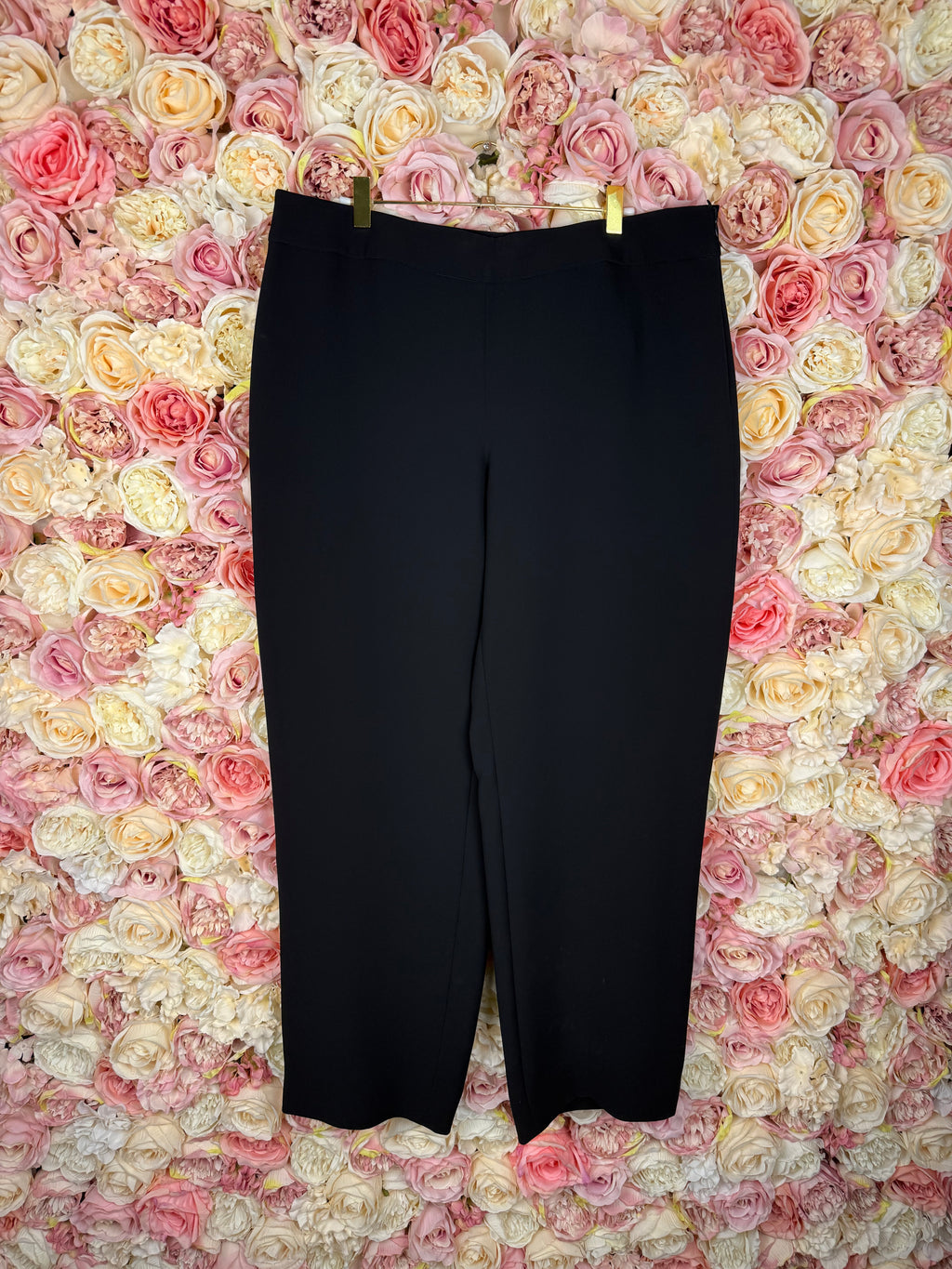 Giorgio Armani Classic Pants Black Sz. 46 DE (50 IT)