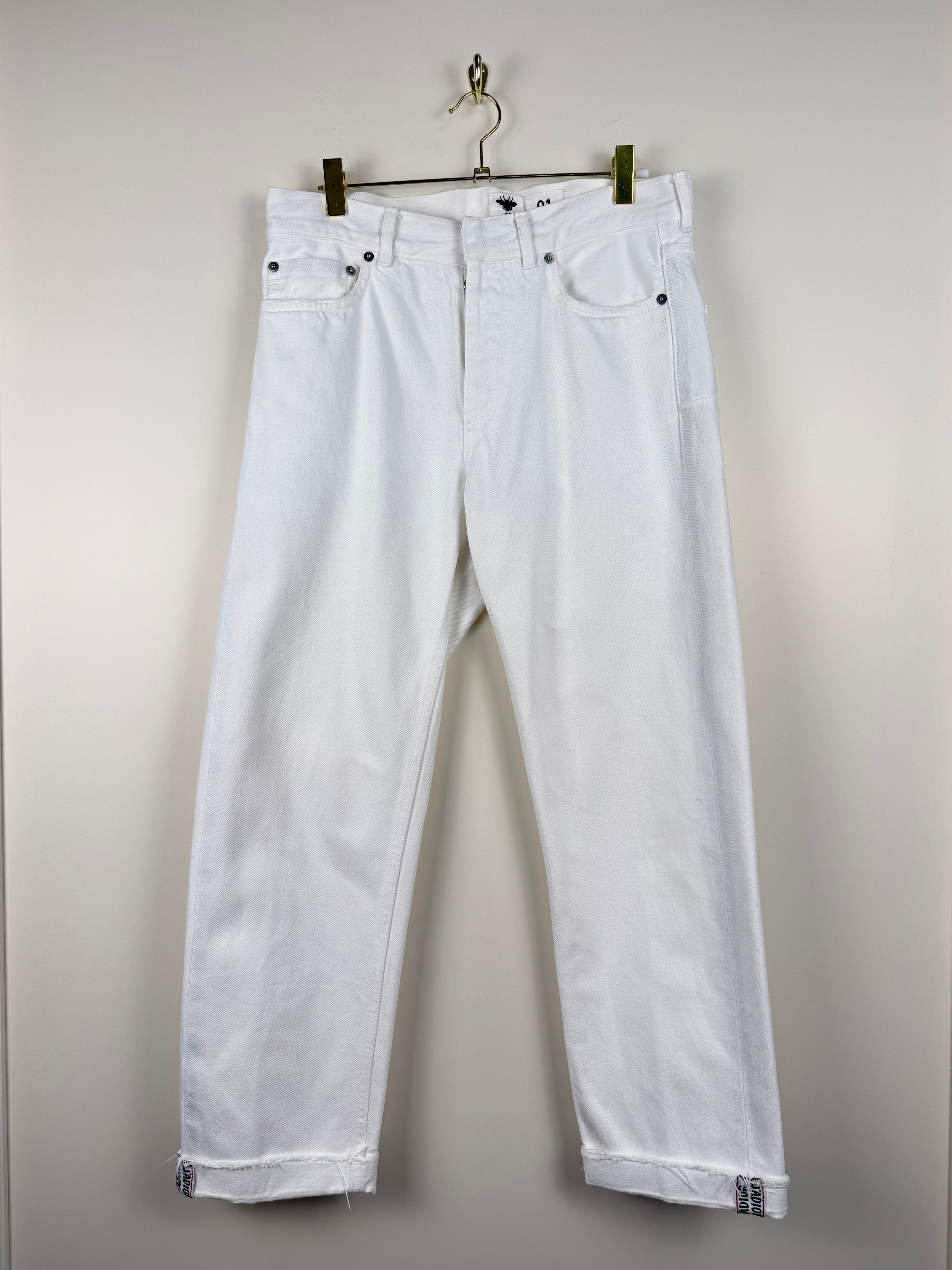 Dior Jeans – Weiss – Gr. 32 DE (34 FR)
