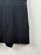 Maje Playsuit mit Spitze – Schwarz – Gr. 34 DE (36 FR)