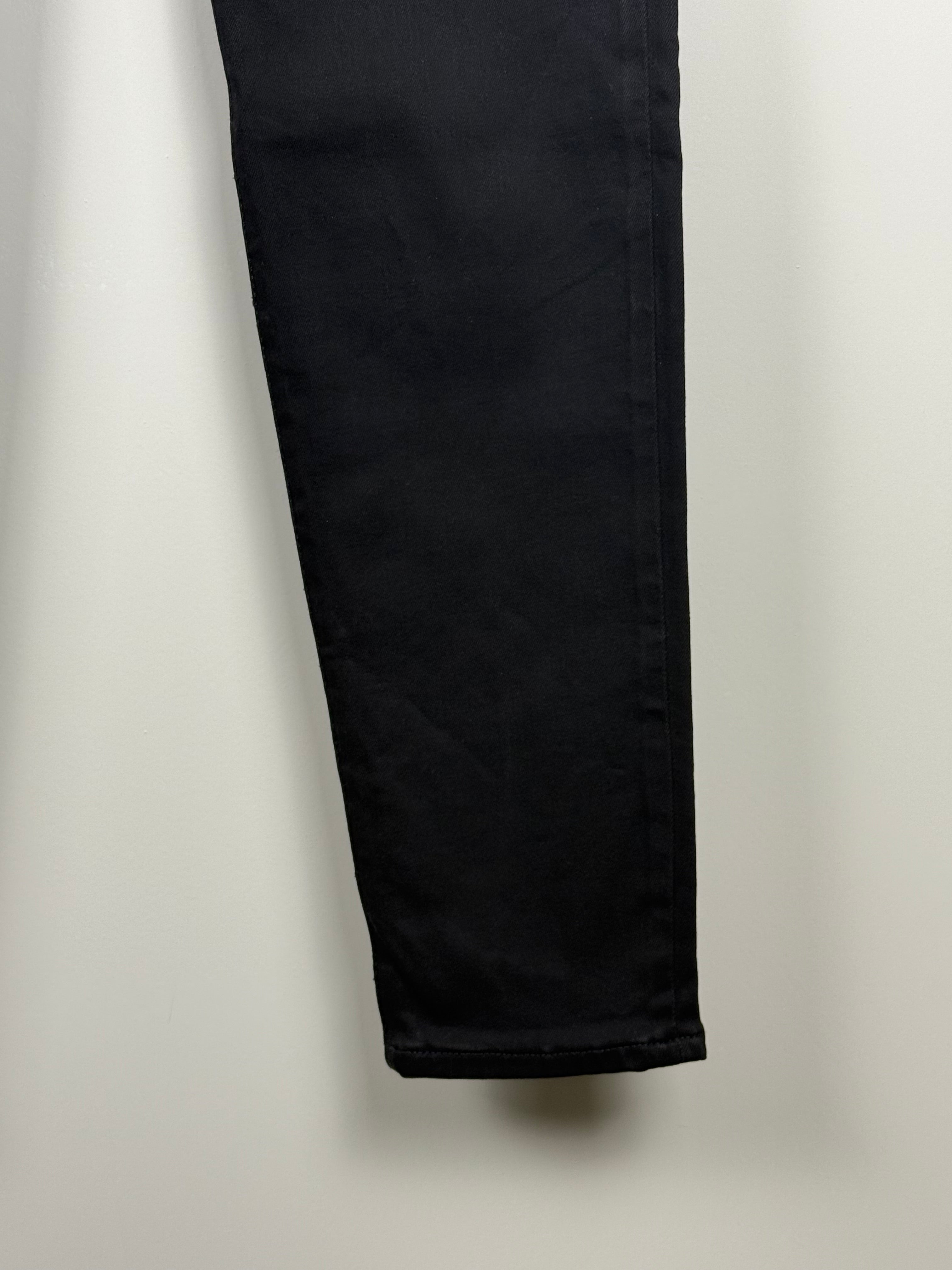 7 for all Mankind "High Waist Skinny" Jeans Black Sz. 32