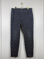Chanel Pre-Fall 2023 Métiers d'Art Runway Jeans Grey Sz. 42 DE (44 FR)