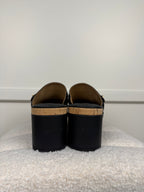 Chanel Leather Clogs Black Sz. 39 EU
