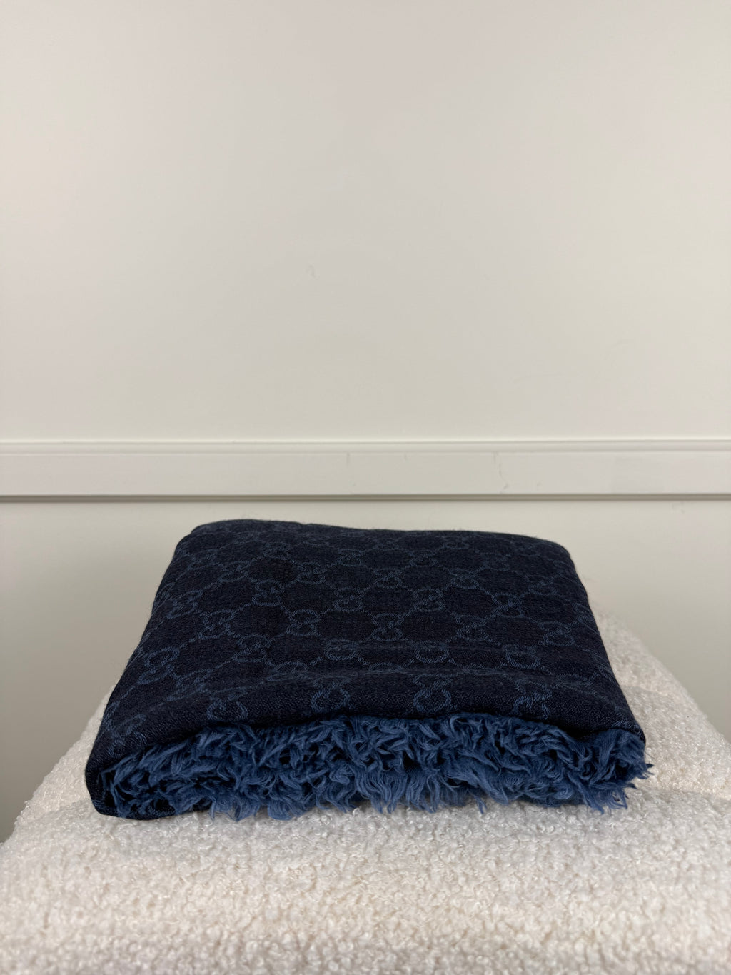 Gucci GG Schal – Blau