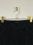 S' Max Mara Cord-Hose – Schwarz – Gr. 42 DE (46 IT)