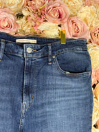 Levi's 721 High Rise Skinny Jeans Blue Sz. 32