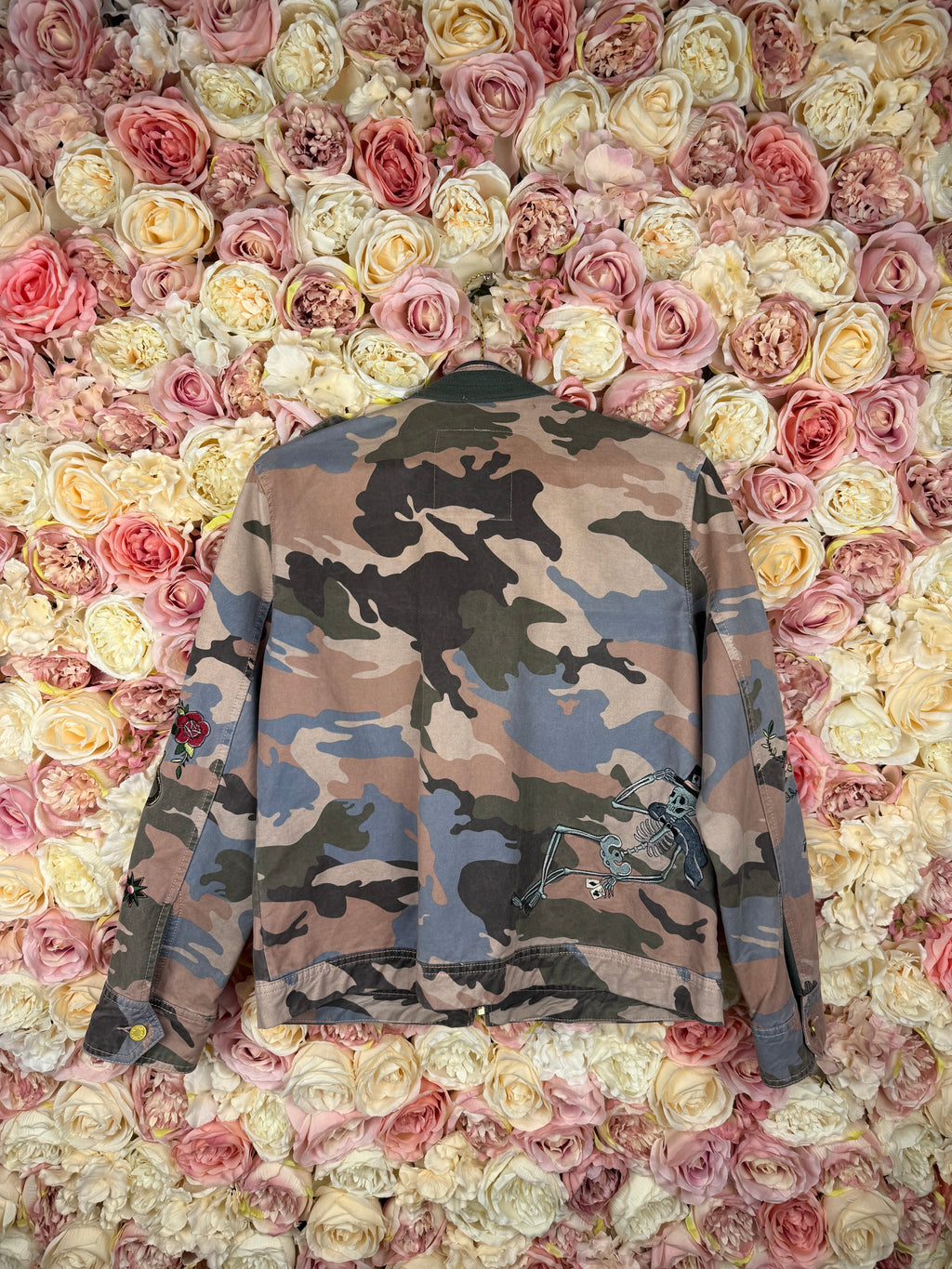 Zadig & Voltaire Jeans Jacket Camouflage Multi Sz. L