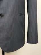 Celine Blazer mit Nadelstreifen – Schwarz – Gr. 38 DE (40 FR)