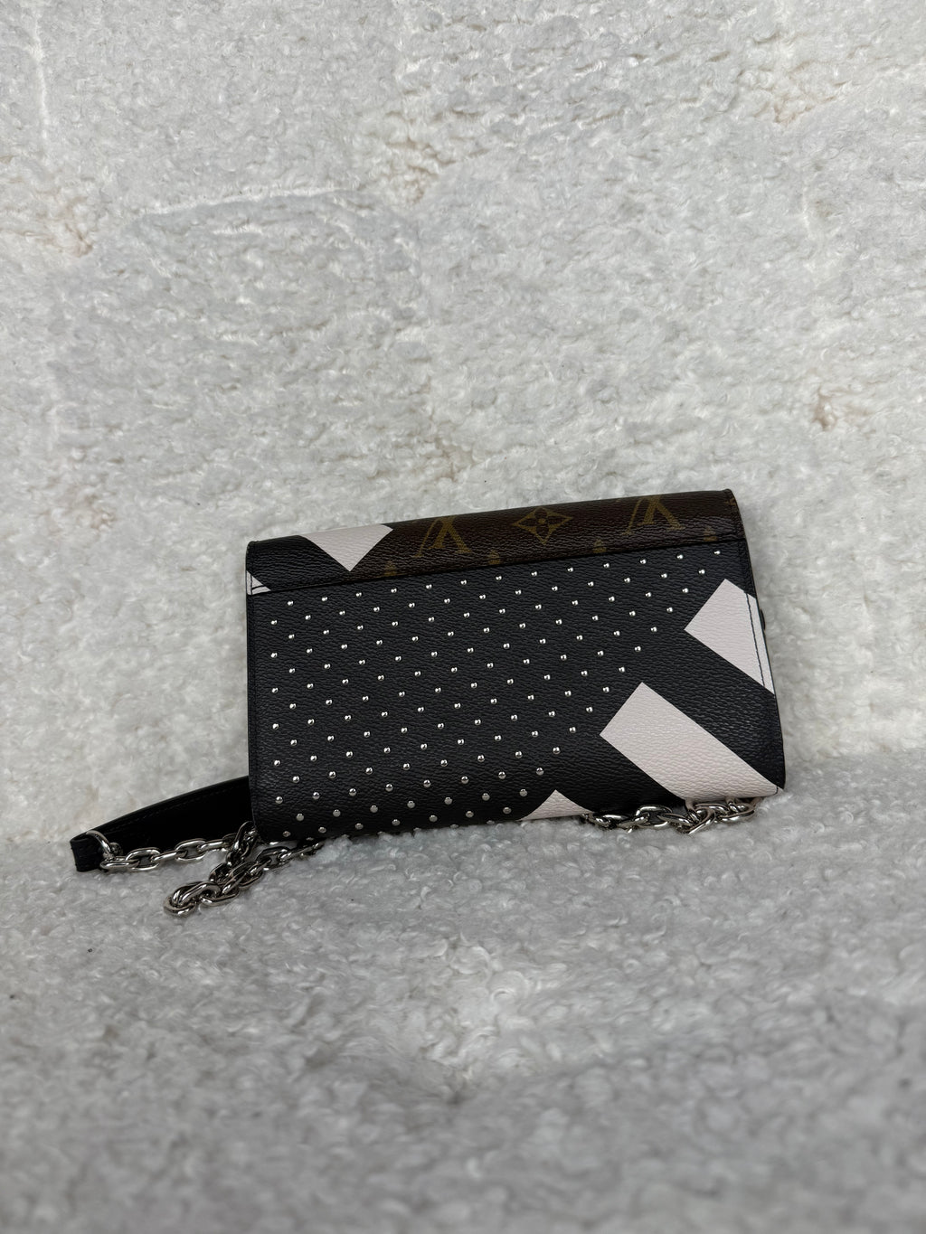 Louis Vuitton Twist Chain BB Bag Brown Black Multi