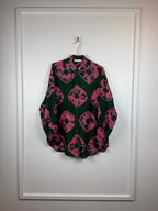 Zimmermann Bluse mit Blumenprint – Grün/Pink – Gr. M (1)
