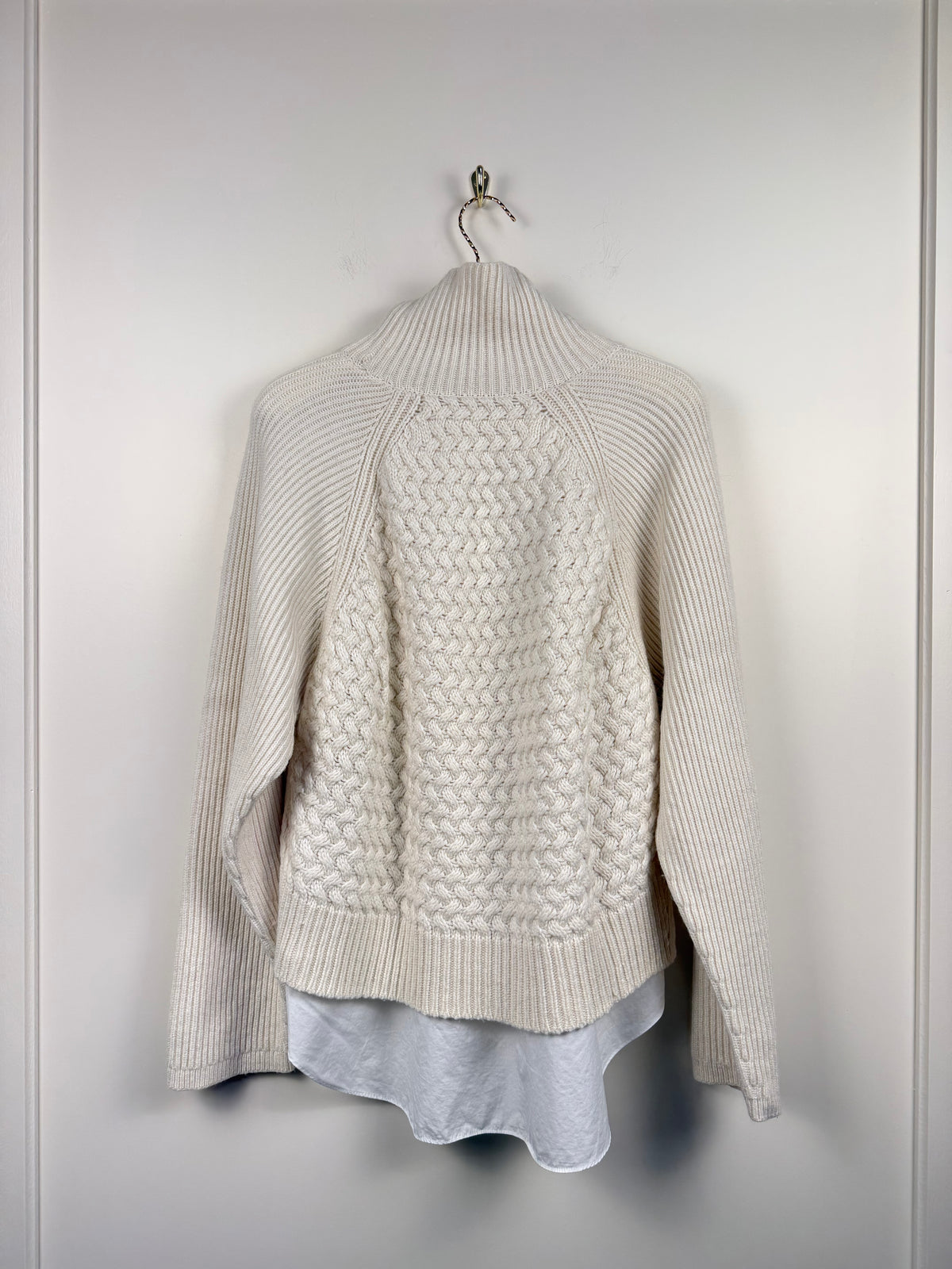 AllSaints Pullover – Creme – Gr. L