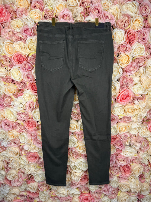 American Eagle Jeans Green Skinny