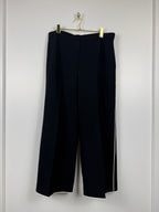 Theory Wide Pull On Hose – Schwarz – Gr. L (UK 12)
