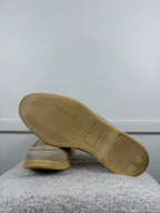 Andrea Ventura Schuhe aus Veloursleder – Beige – Gr. 39 EU